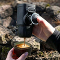 Manual Press Espresso Machine Portable For Capsule Coffee Powder Travel