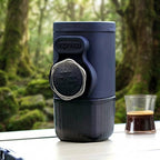 Manual Press Espresso Machine Portable For Capsule Coffee Powder Travel