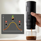 Wireless Heating Handheld Espresso Maker Portable For Coffee Capsules