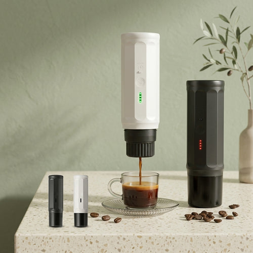 Wireless Electric Handheld Capsule Coffee Maker Portable Outdoor
