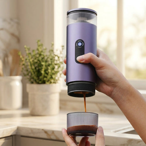 Electric Espresso Maker Handheld Mini Coffee Machine For Travel